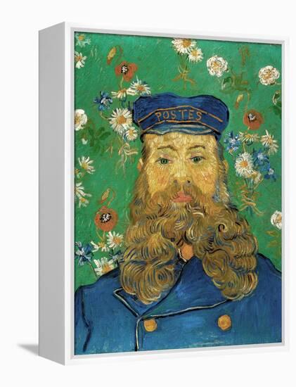 Portrait of Joseph Roulin-Vincent van Gogh-Framed Premier Image Canvas