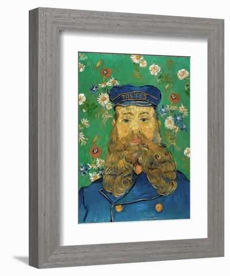 Portrait of Joseph Roulin-Vincent van Gogh-Framed Giclee Print