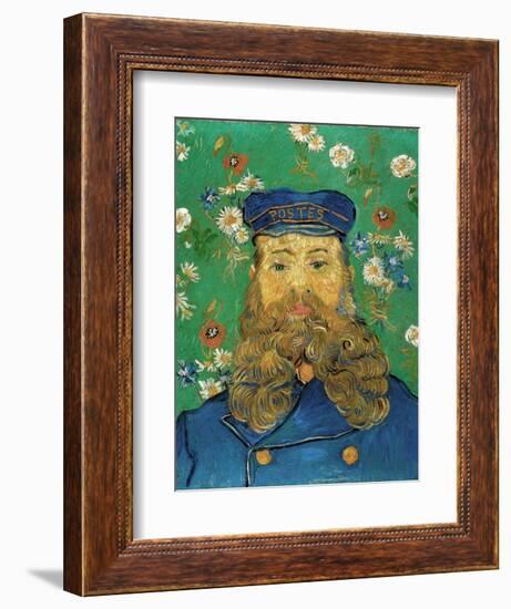 Portrait of Joseph Roulin-Vincent van Gogh-Framed Giclee Print