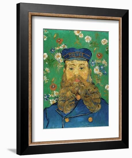 Portrait of Joseph Roulin-Vincent van Gogh-Framed Giclee Print