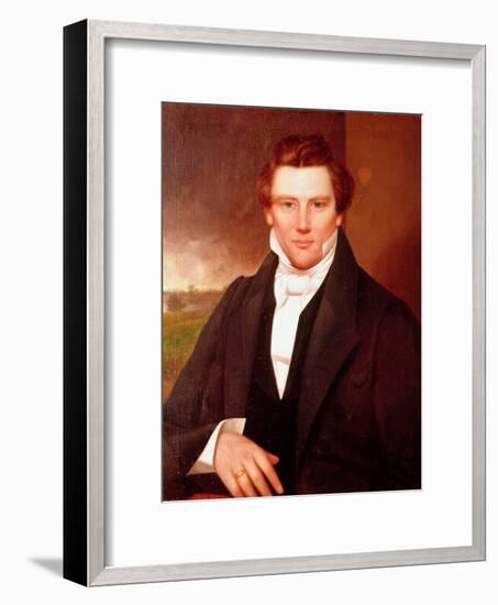 Portrait of Joseph Smith-null-Framed Giclee Print