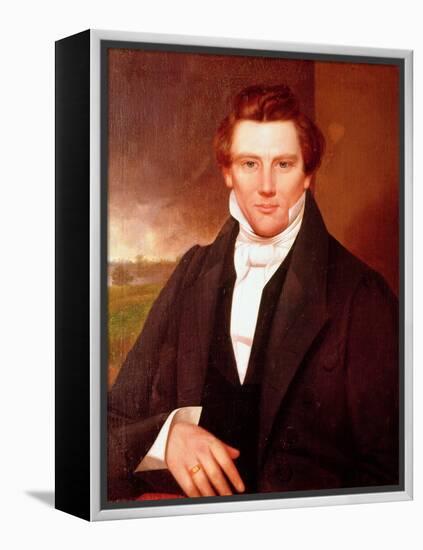 Portrait of Joseph Smith-null-Framed Premier Image Canvas
