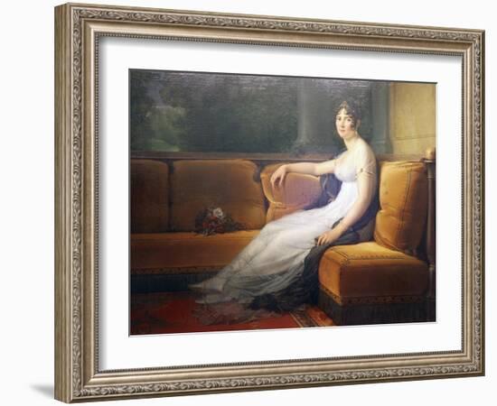 Portrait of Josephine, 1801-Francois Pascal Simon Gerard-Framed Giclee Print