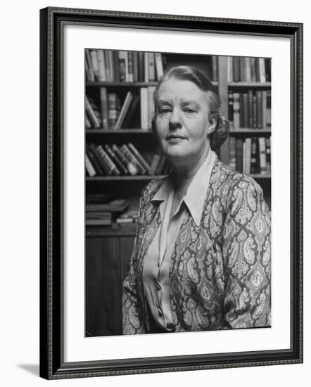 Portrait of Journalist Dorothy Thompson-Alfred Eisenstaedt-Framed Photographic Print