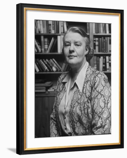 Portrait of Journalist Dorothy Thompson-Alfred Eisenstaedt-Framed Photographic Print