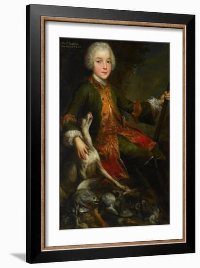 Portrait of Józef Sapieha (1737-179), C. 1740-Augustyn Mirys-Framed Giclee Print