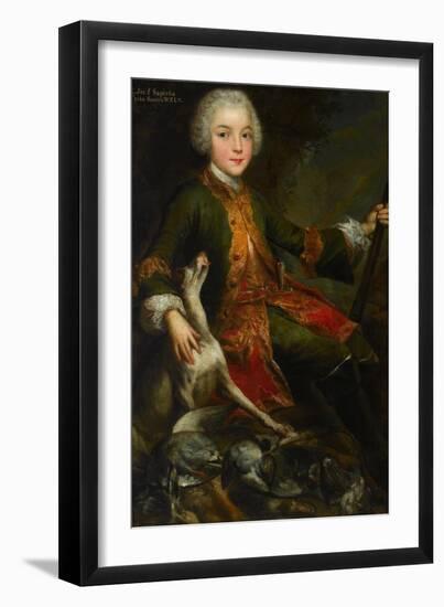 Portrait of Józef Sapieha (1737-179), C. 1740-Augustyn Mirys-Framed Giclee Print