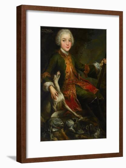 Portrait of Józef Sapieha (1737-179), C. 1740-Augustyn Mirys-Framed Giclee Print