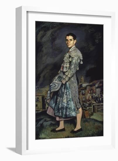 Portrait of Juan Belmonte, 1924-Ignacio Zuloaga-Framed Giclee Print