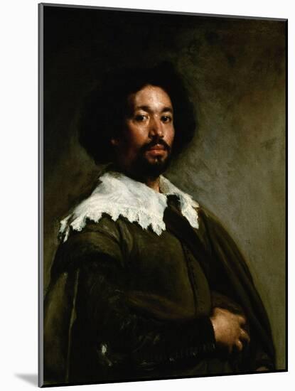 Portrait of Juan De Pareja, 1650-Diego Velazquez-Mounted Giclee Print