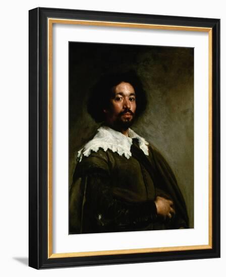 Portrait of Juan De Pareja, 1650-Diego Velazquez-Framed Giclee Print