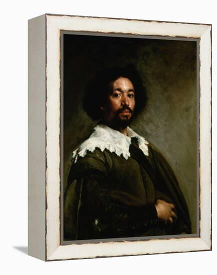 Portrait of Juan De Pareja, 1650-Diego Velazquez-Framed Premier Image Canvas