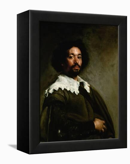 Portrait of Juan De Pareja, 1650-Diego Velazquez-Framed Premier Image Canvas