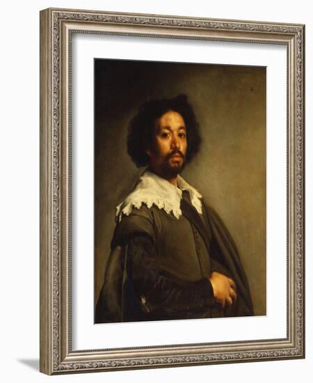 Portrait of Juan De Pareja-Diego Velazquez-Framed Giclee Print