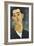 Portrait of Juan Gris-Amedeo Modigliani-Framed Giclee Print