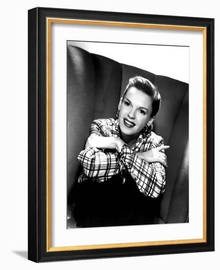 Portrait of Judy Garland-null-Framed Photo