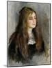 Portrait of Julie Manet (1878-1966) 1894-Pierre-Auguste Renoir-Mounted Giclee Print