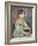 Portrait of Julie Manet or Little Girl with Cat-Pierre-Auguste Renoir-Framed Giclee Print