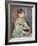 Portrait of Julie Manet or Little Girl with Cat-Pierre-Auguste Renoir-Framed Giclee Print