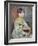 Portrait of Julie Manet or Little Girl with Cat-Pierre-Auguste Renoir-Framed Giclee Print