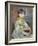 Portrait of Julie Manet or Little Girl with Cat-Pierre-Auguste Renoir-Framed Giclee Print