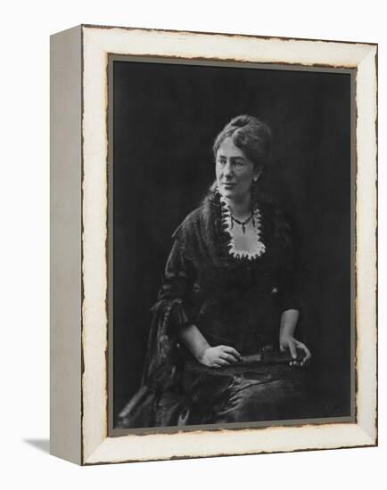 Portrait of Juliette Adam-Nadar-Framed Premier Image Canvas
