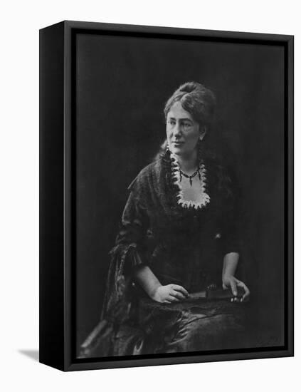 Portrait of Juliette Adam-Nadar-Framed Premier Image Canvas