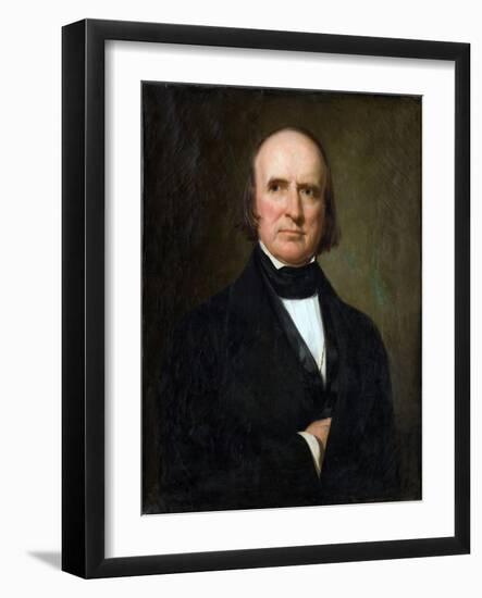 Portrait of Justice John Mclean-George Peter Alexander Healy-Framed Giclee Print