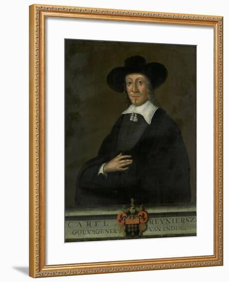 Portrait of Karel Reyniersz, Governor-General of the Dutch East Indies-null-Framed Art Print