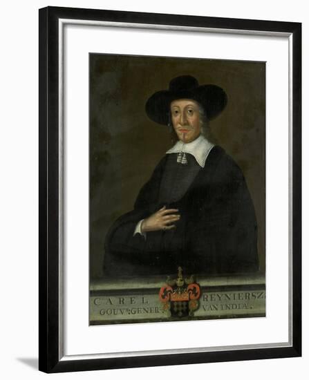 Portrait of Karel Reyniersz, Governor-General of the Dutch East Indies-null-Framed Art Print