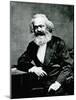 Portrait of Karl Marx-null-Mounted Photographic Print