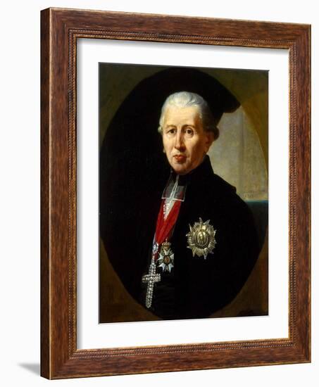 Portrait of Karl Theodor Von Dalberg, (1744-181), 1811-Robert Lefevre-Framed Giclee Print