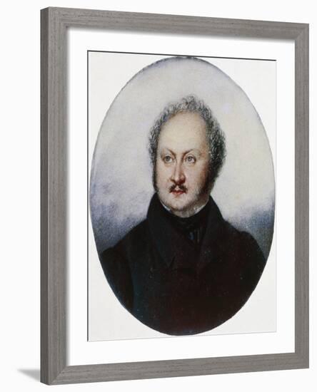 Portrait of Karl Wilhelm Naundorff-null-Framed Giclee Print