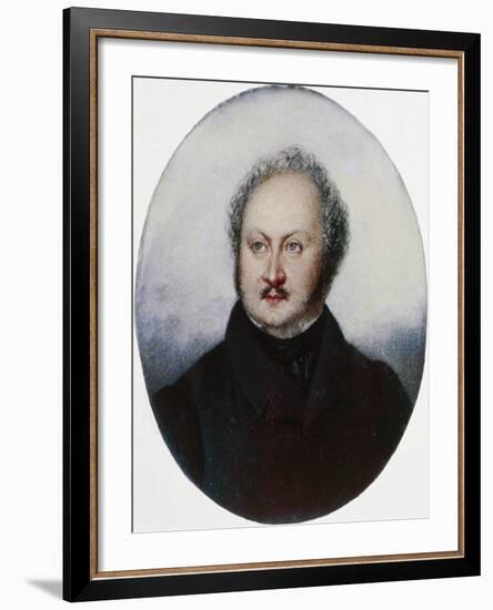 Portrait of Karl Wilhelm Naundorff-null-Framed Giclee Print