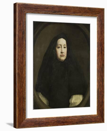 Portrait of Katharine Elliot-John Riley-Framed Art Print