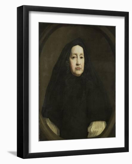 Portrait of Katharine Elliot-John Riley-Framed Art Print