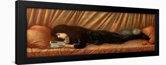 Portrait of Katie Lewis, 1886-Edward Burne-Jones-Framed Giclee Print