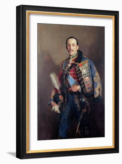 Portrait of King Alfonso XIII of Spain-Philip Alexius De Laszlo-Framed Giclee Print