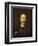 Portrait of King Charles I Wearing Armour and the Collage of the Order of the Garter-William Dobson-Framed Giclee Print
