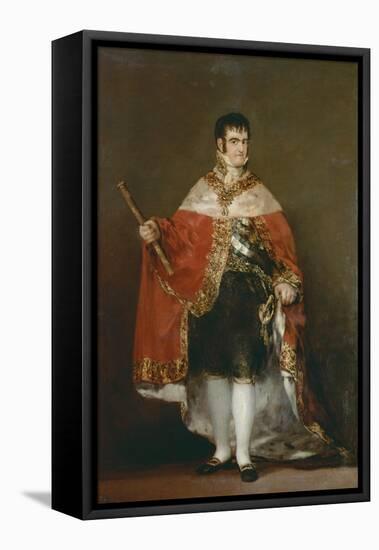 Portrait of King Ferdinand VII, of Spain, 1814-Suzanne Valadon-Framed Premier Image Canvas