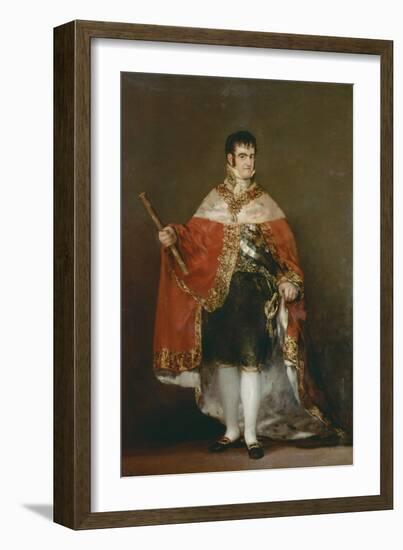 Portrait of King Ferdinand VII, of Spain, 1814-Suzanne Valadon-Framed Giclee Print