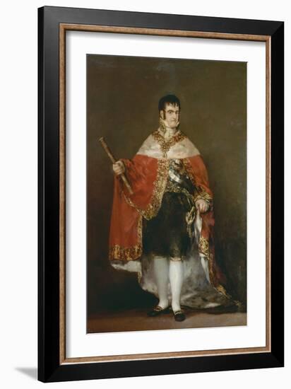 Portrait of King Ferdinand VII, of Spain, 1814-Suzanne Valadon-Framed Giclee Print