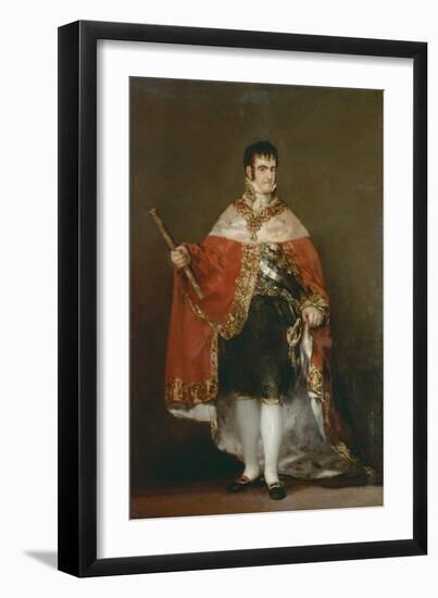 Portrait of King Ferdinand VII, of Spain, 1814-Suzanne Valadon-Framed Giclee Print