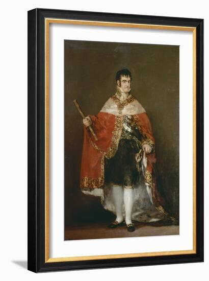 Portrait of King Ferdinand VII, of Spain, 1814-Suzanne Valadon-Framed Giclee Print