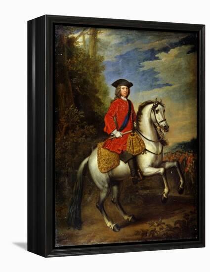 Portrait of King George I of Great Britain, 1717-Godfrey Kneller-Framed Premier Image Canvas