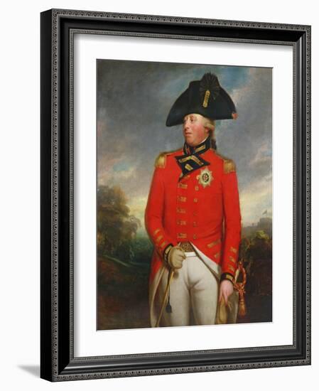 Portrait of King George III-Sir William Beechey-Framed Giclee Print