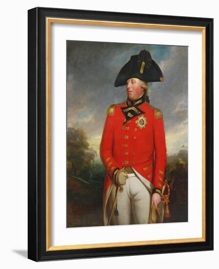 Portrait of King George III-Sir William Beechey-Framed Giclee Print