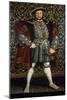 Portrait of King Henry VIII, after 1557-Hans Holbein the Younger-Mounted Giclee Print