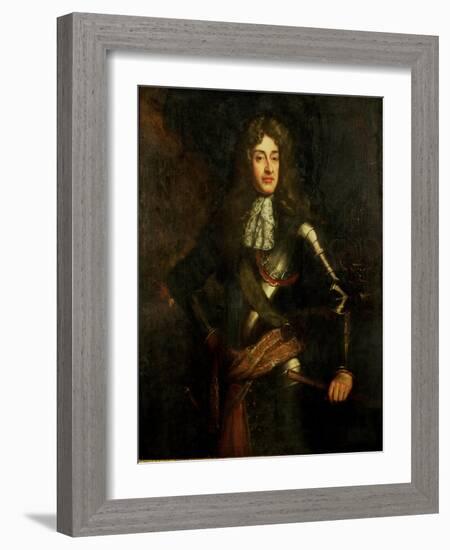 Portrait of King James Ii-Godfrey Kneller-Framed Giclee Print