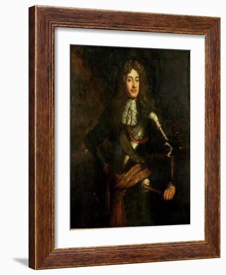 Portrait of King James Ii-Godfrey Kneller-Framed Giclee Print